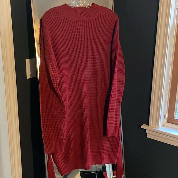 Waffle Knit Sweater Dress l Medium - Picture 4 of 7